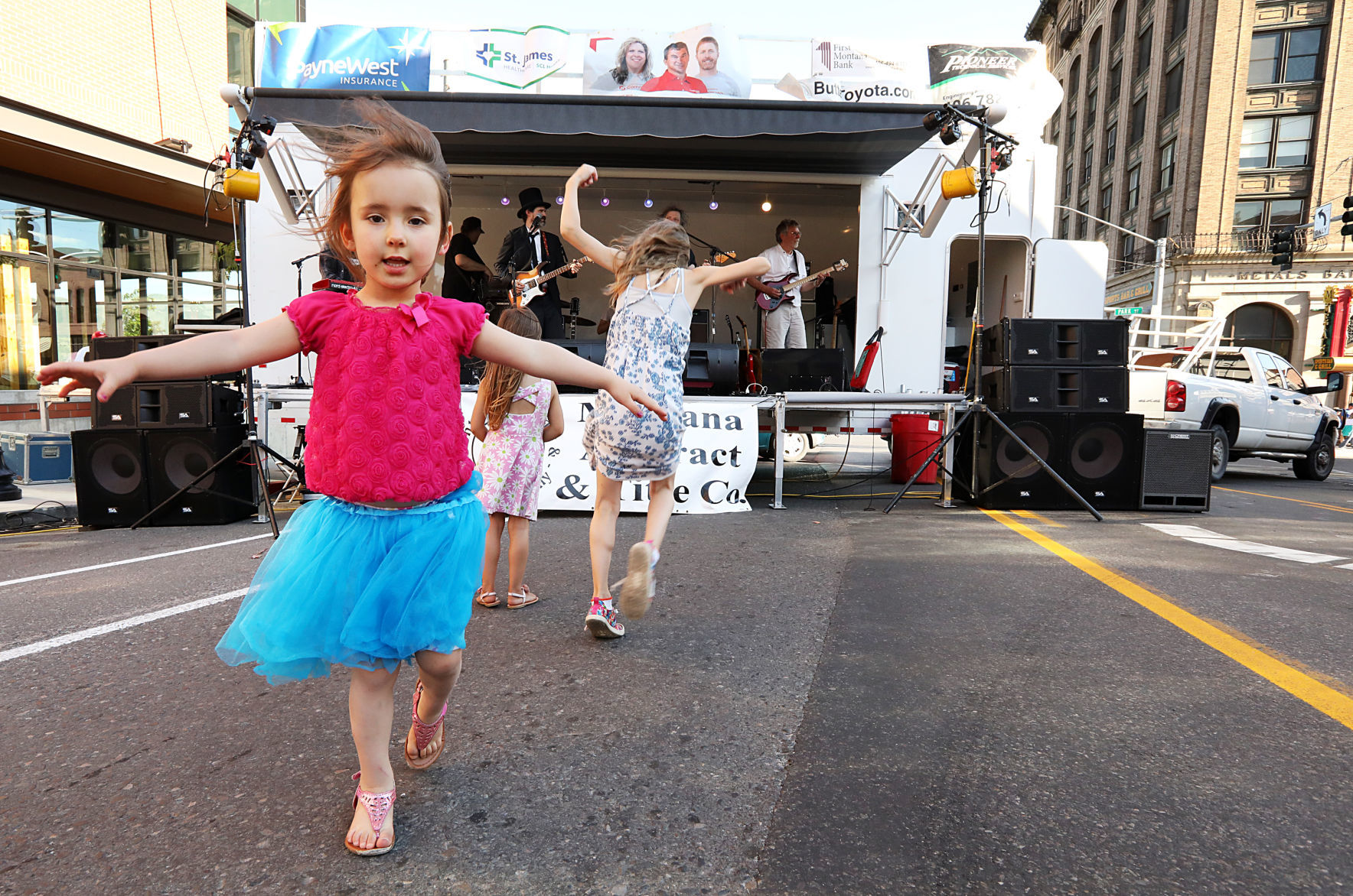 Main Street is the perfect place to twirl about